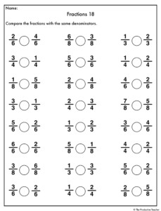 Fractions Worksheets Fractions Worksheets Fractions Worksheets